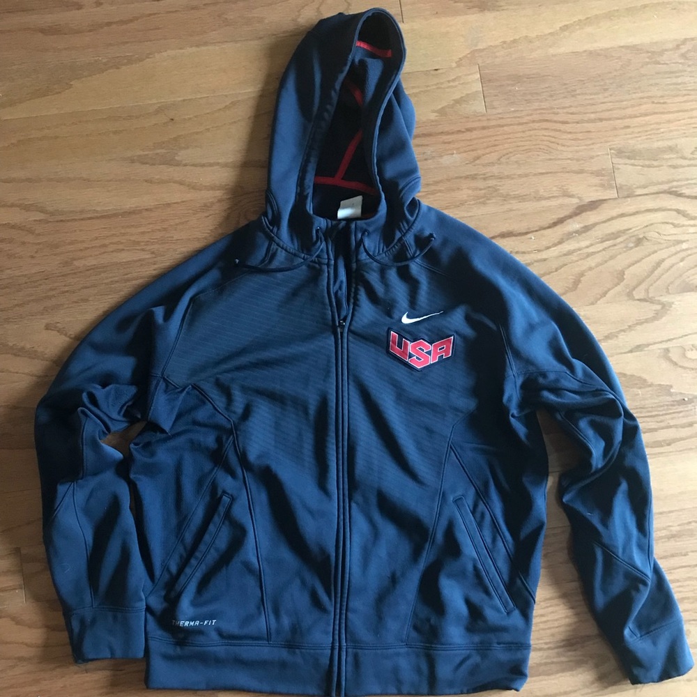 Authentic USA basketball Nike hoodie